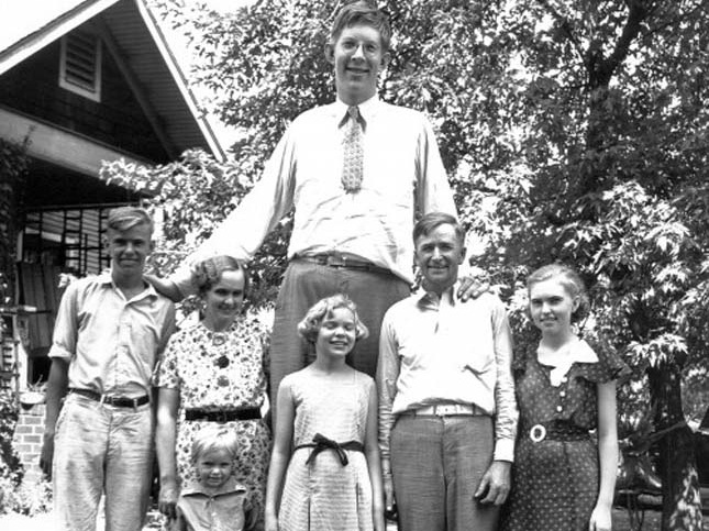 Robert Pershing Wadlow – a valaha élt legmagasabb ember